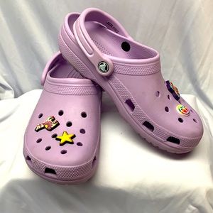 Lavender Crocs